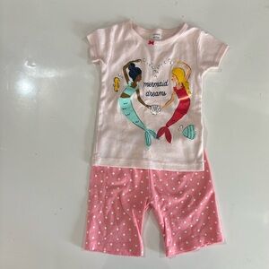 Carter's set of 2 Pajama short and top set
